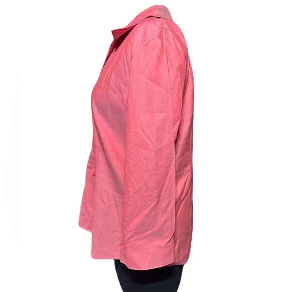 Orvis Wrinkle Free 100% Cotton Double Breasted‎ Dress Shirt Women’s Size 12 - Picture 2 of 10